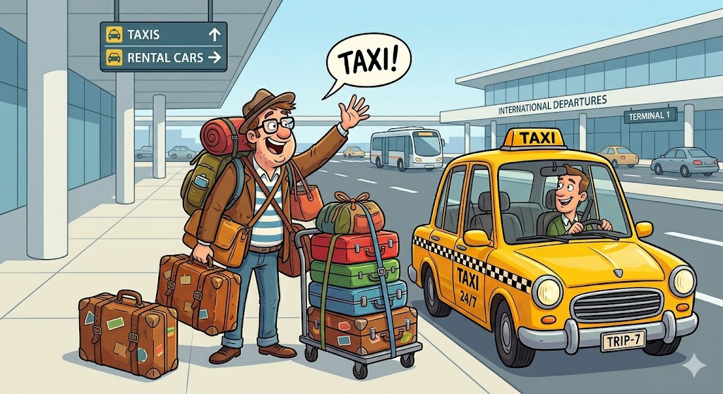 How to catch an Uber at Istanbul Havalimanı (IST) airport.